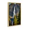 Stupell Industries Waterfall Between Cliffs Framed Floater Canvas Wall Art Design by Rick Berk